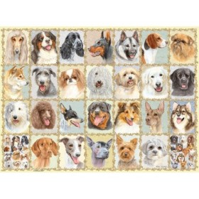 Puzzle Portrete De Caini, 500 Piese Ravensburger - 1